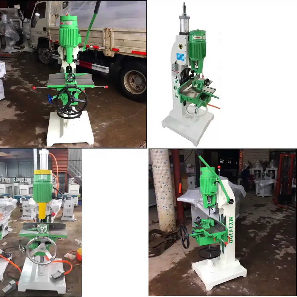 Woodworking Machines - Mesin Bor Lubang Persegi Vertikal untuk