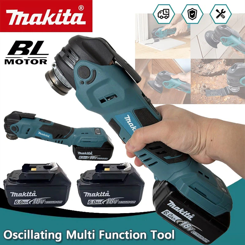 Woodworking Electric Saw - Alat Multifungsi Osilasi Tanpa Sikat Makita