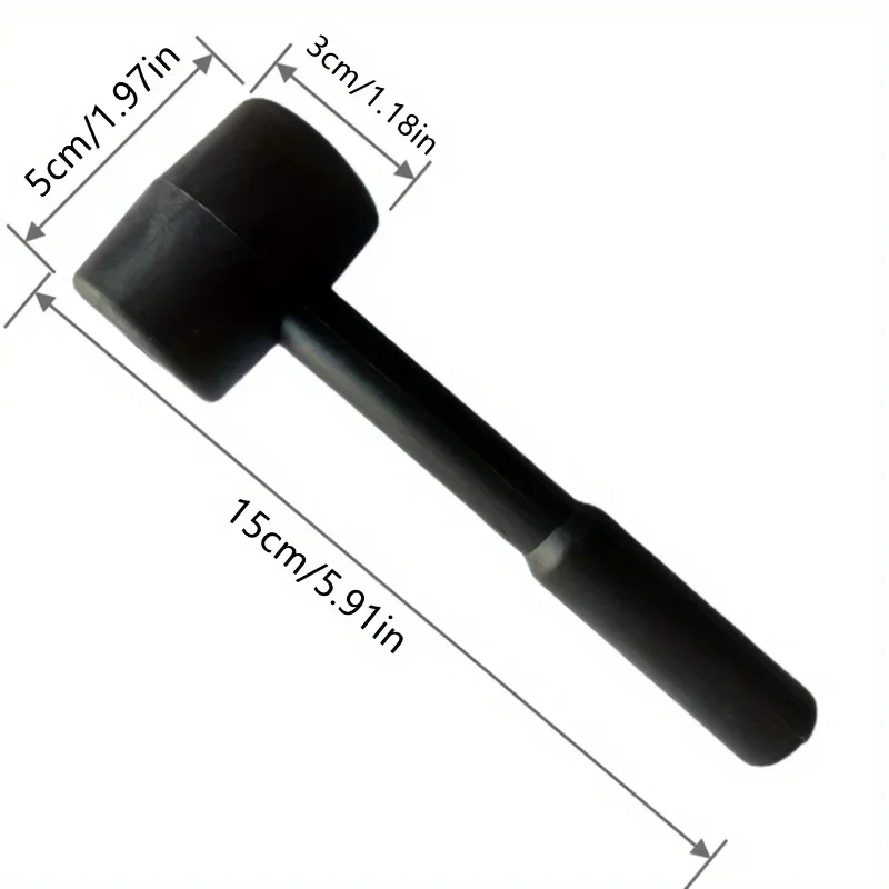 Woodworking Gift Ideas - Palu karet hitam - alat tahan