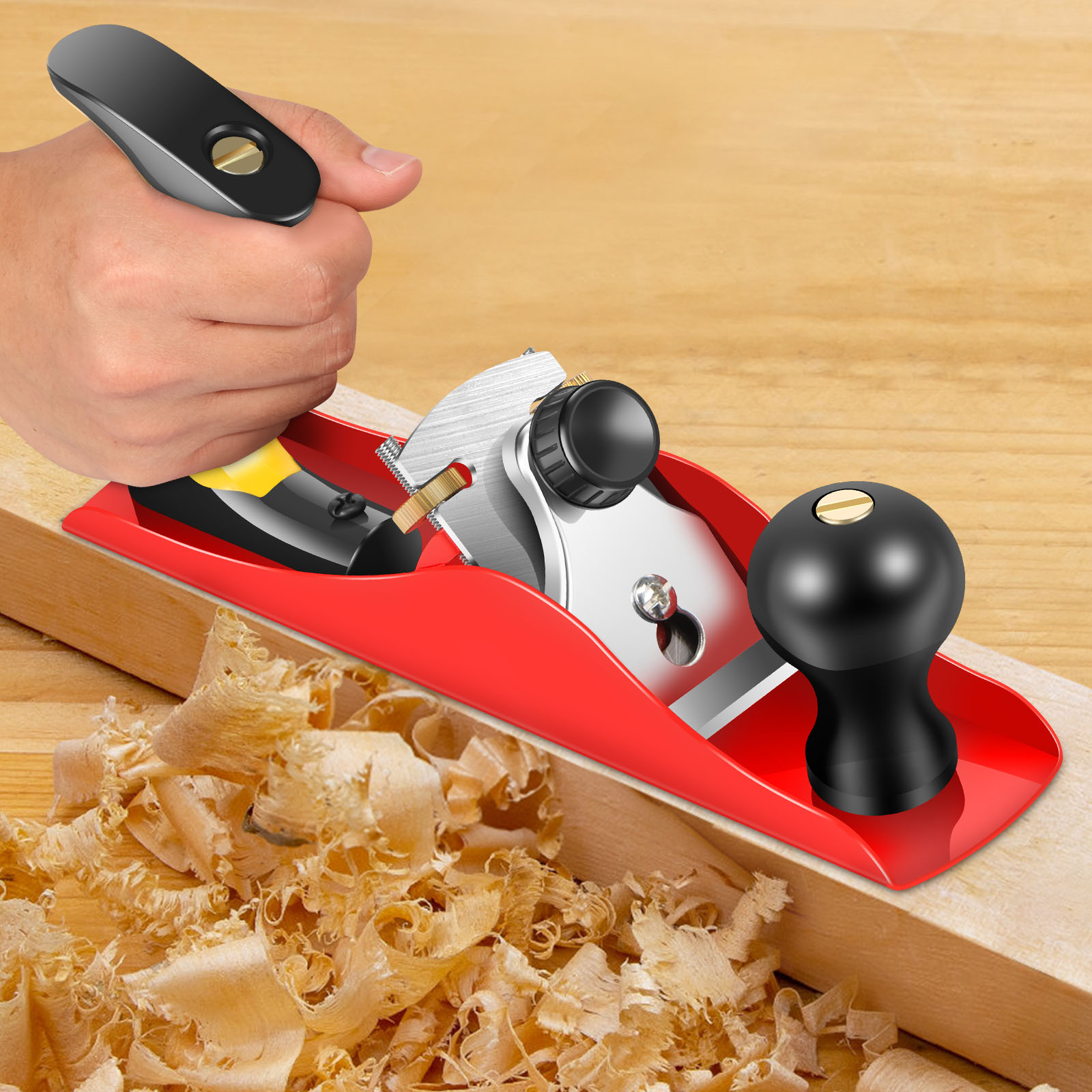 Woodworking Shop - Set Planer Kayu Alat Tangan Blok