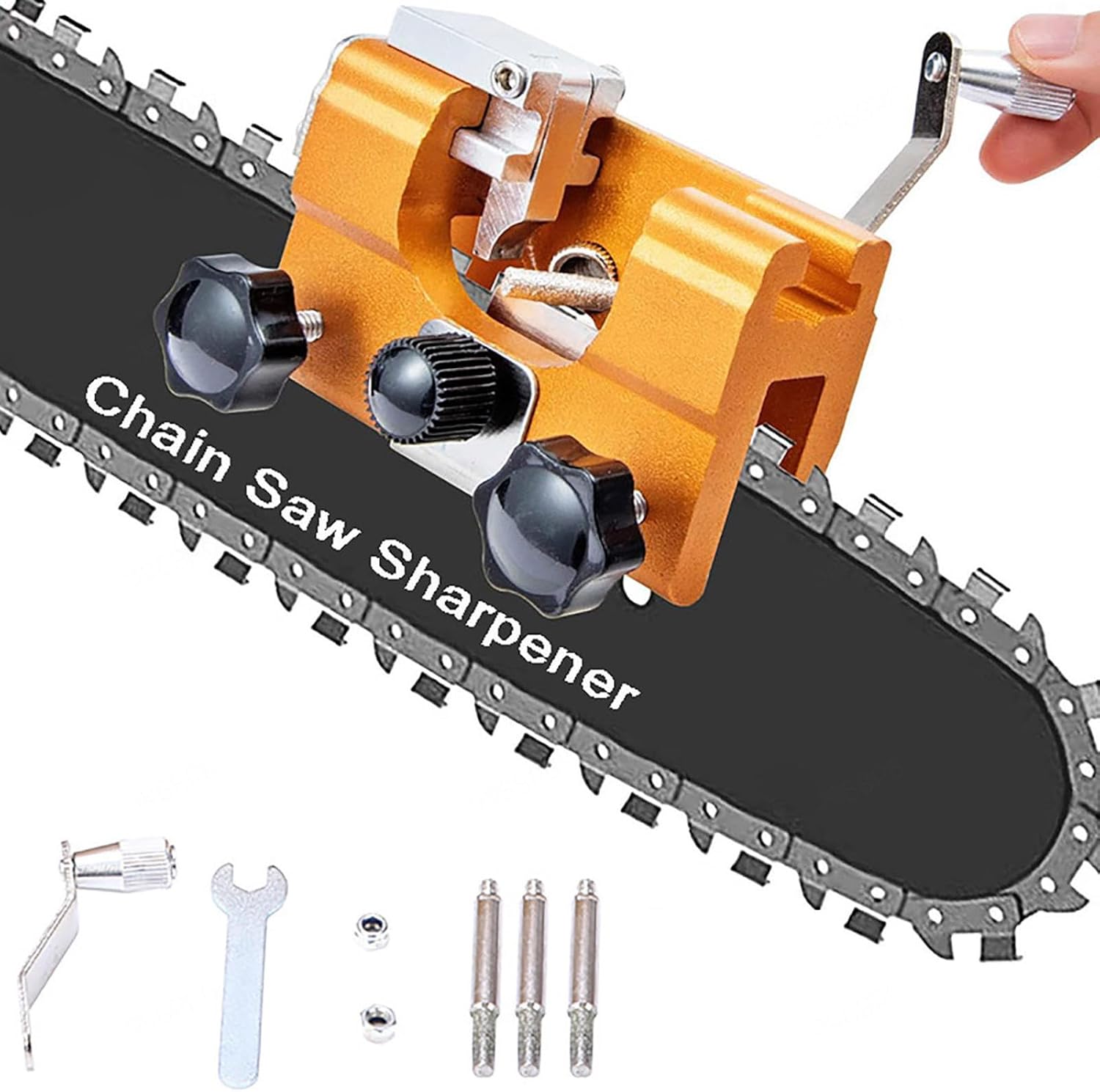 Woodworking Shop - Alat Pengasah Mata Gergaji Rantai Manual