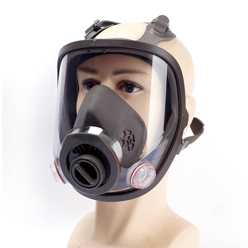 Woodworking Respirator - 3 Antarmuka Masker Gas Kimia Full