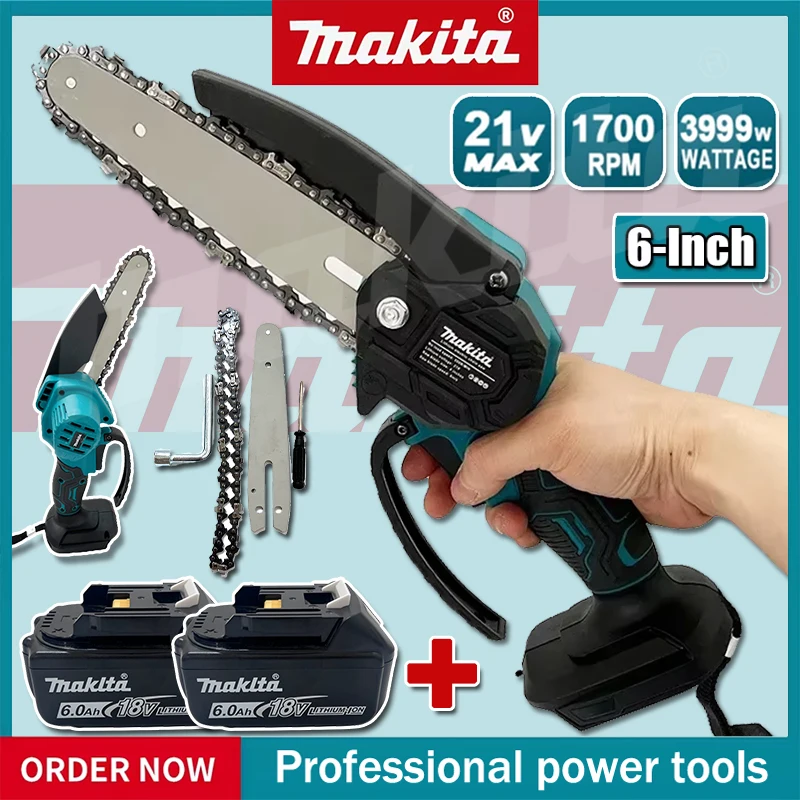 Woodworking Electric Saw - Gergaji Rantai Makita 6 Inci Gergaji