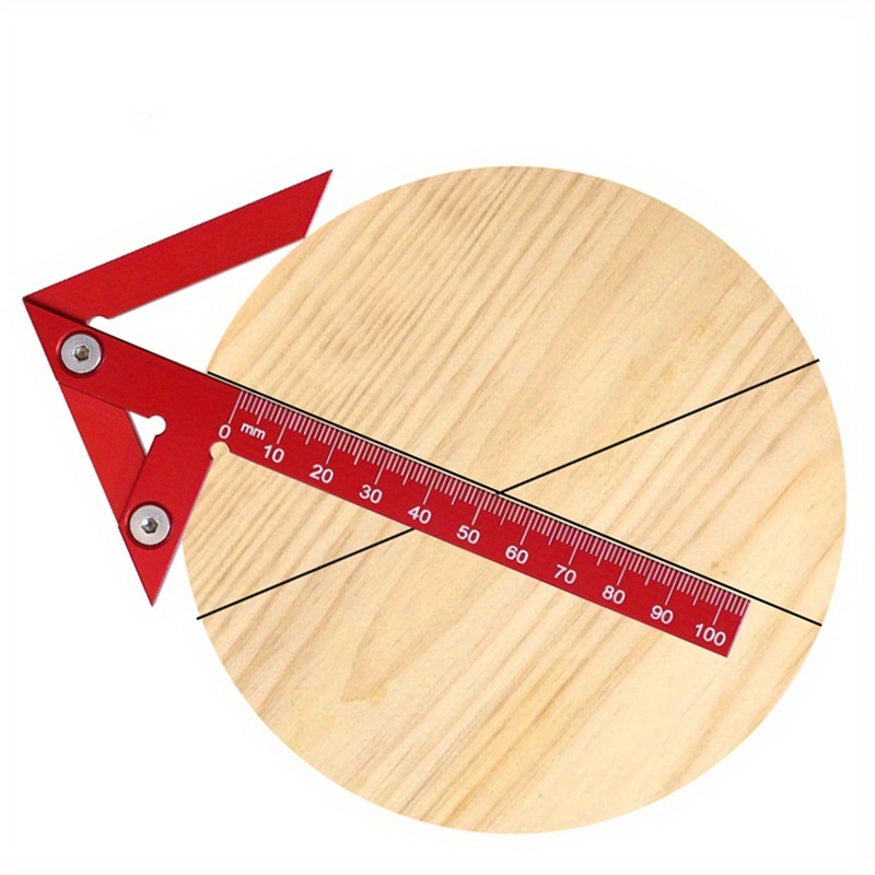 Penggaris Penanda Sudut 45/90  - Woodworking Carpenter ulasan dan harga