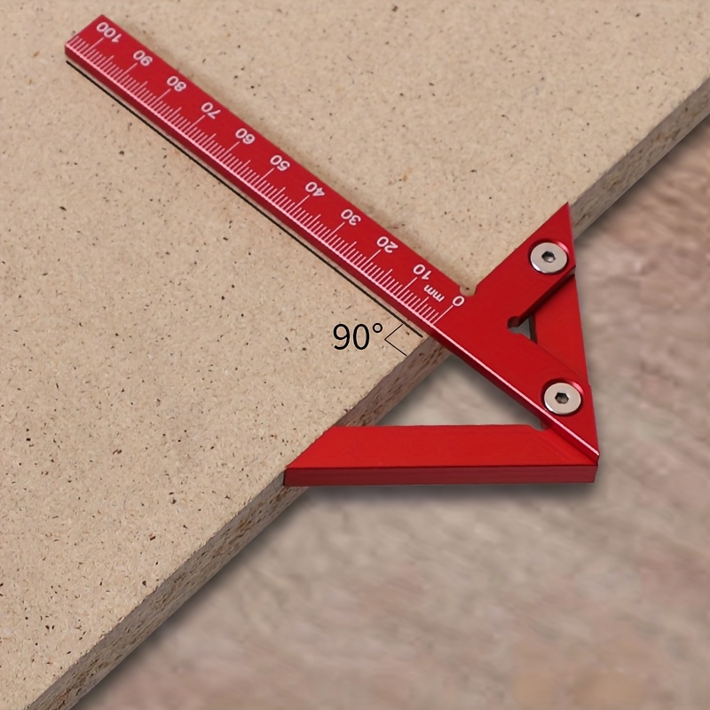 Penggaris Penanda Sudut 45/90  - Woodworking Carpenter ulasan dan harga