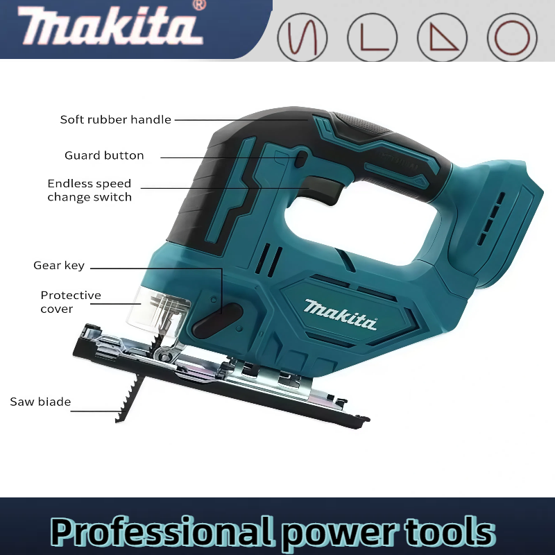 Makita DJV182 mesin pemotong b - Woodworking Electric Saw ulasan dan harga