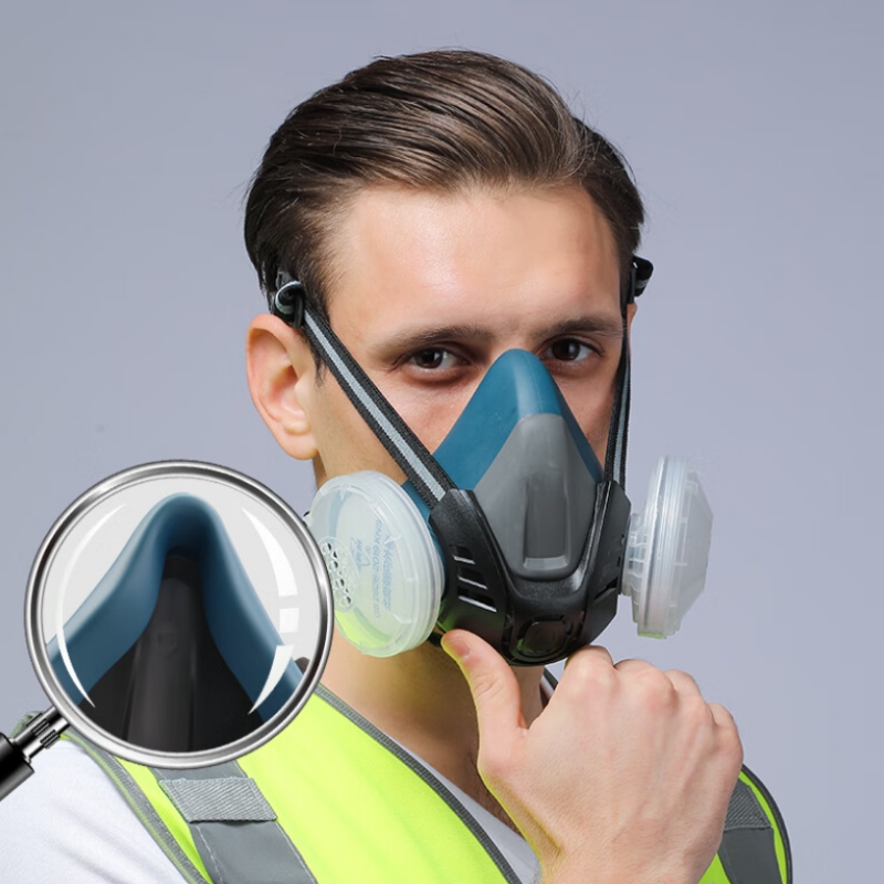 XYEHS masker Respirator seteng - Woodworking Respirator ulasan dan harga