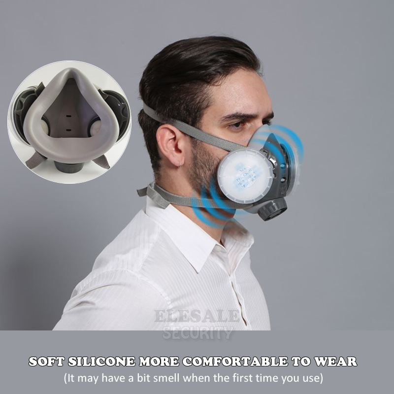Masker Anti Debu Baru Respirat - Woodworking Respirator ulasan dan harga