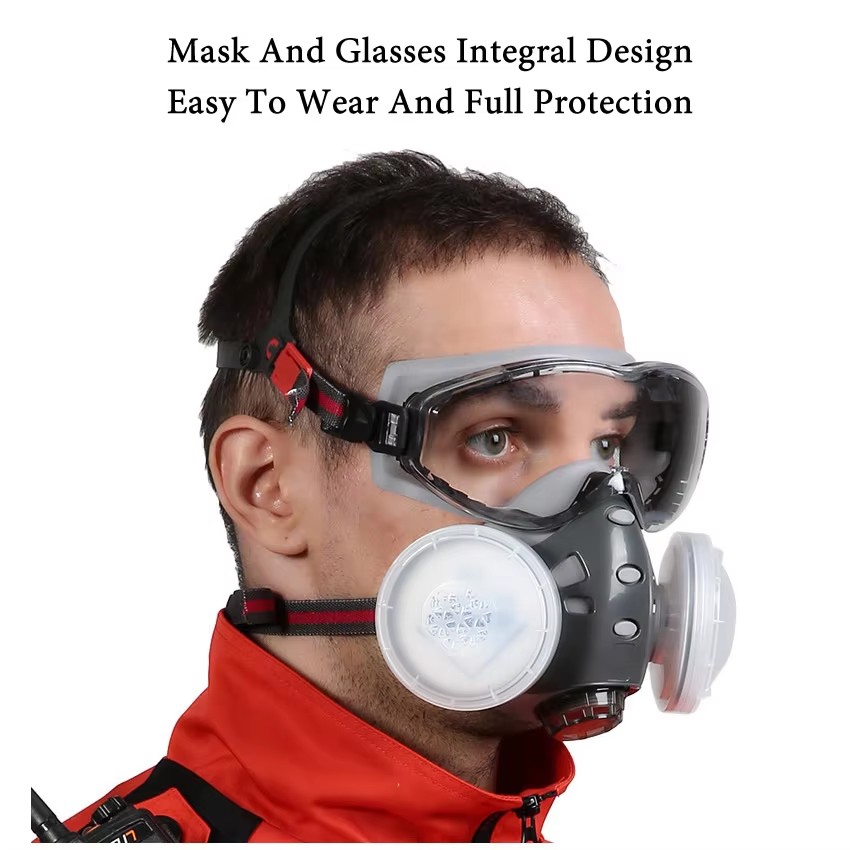 Masker Wajah Anti kabut, Respi - Woodworking Respirator ulasan dan harga