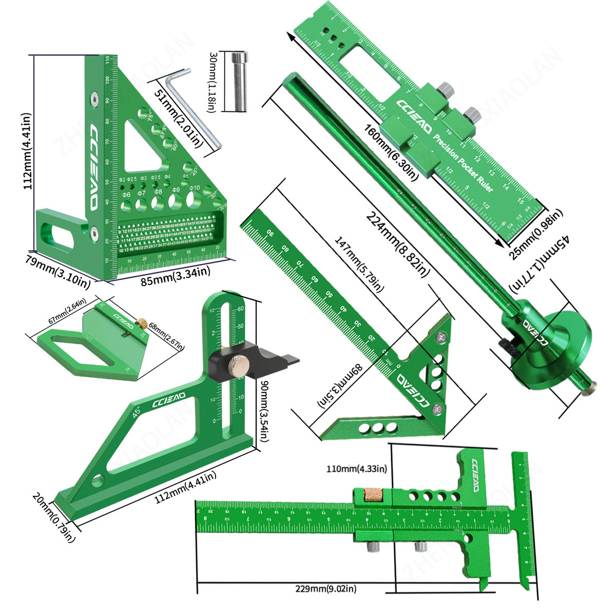 Perangkat alat ukur pertukanga - Woodworking Free Plans ulasan dan harga
