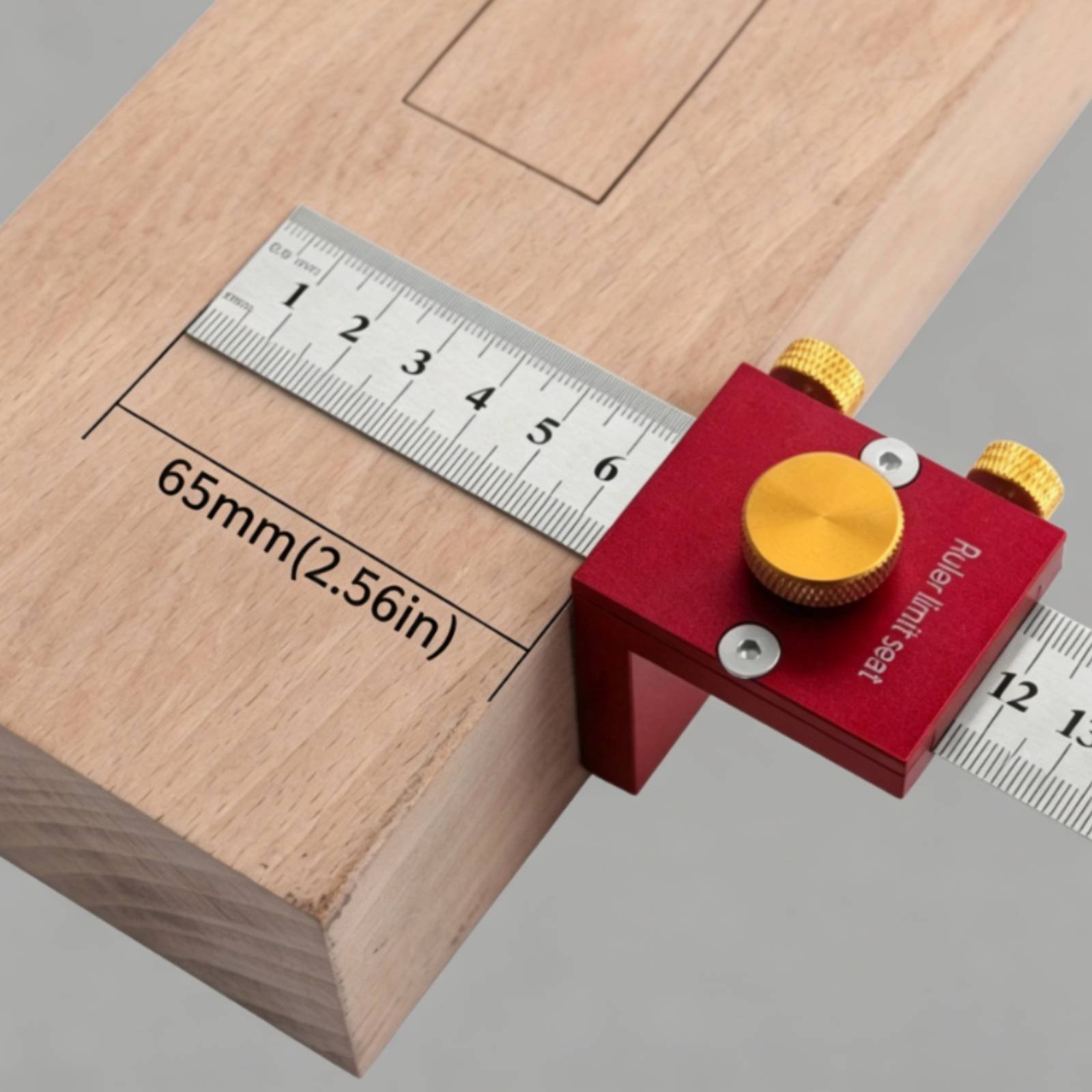Penggaris Sudut 90 Derajat Rin - Woodworking Carpenter ulasan dan harga