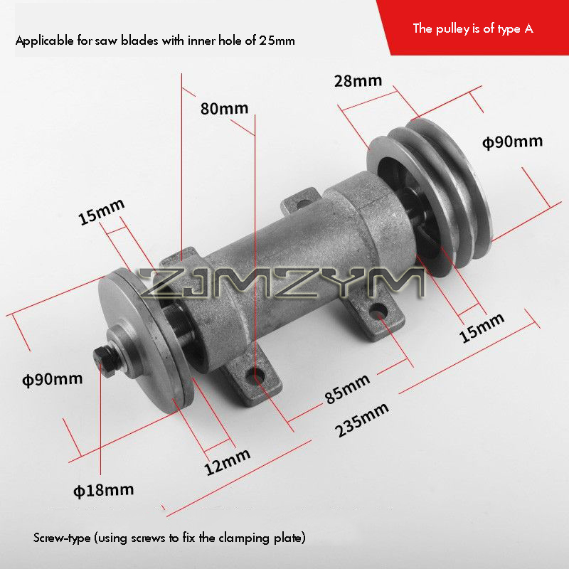 Rakitan Poros Gergaji Meja Kay - Woodworking Electric Saw ulasan dan harga