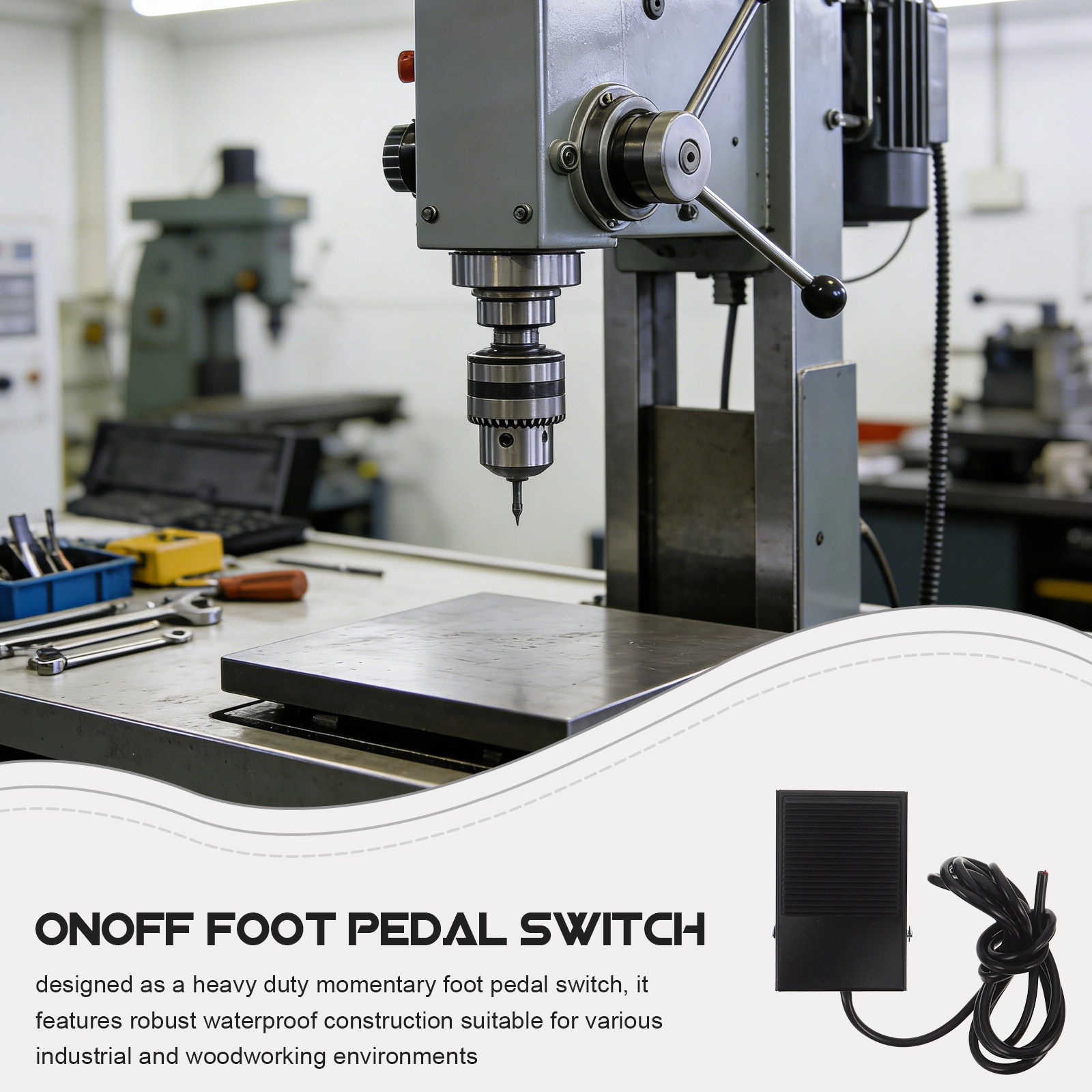 Sakelar Pedal Kaki Sementara u - Woodworking Machines ulasan dan harga