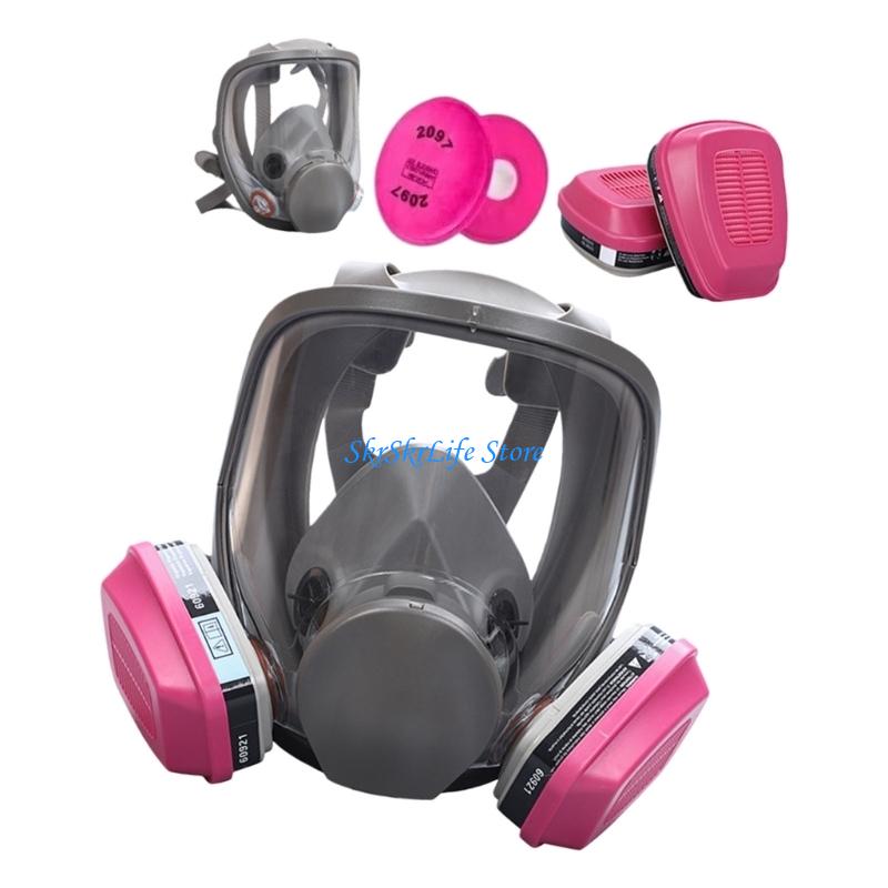 E65E Penutup Wajah Silikon Mas - Woodworking Respirator ulasan dan harga