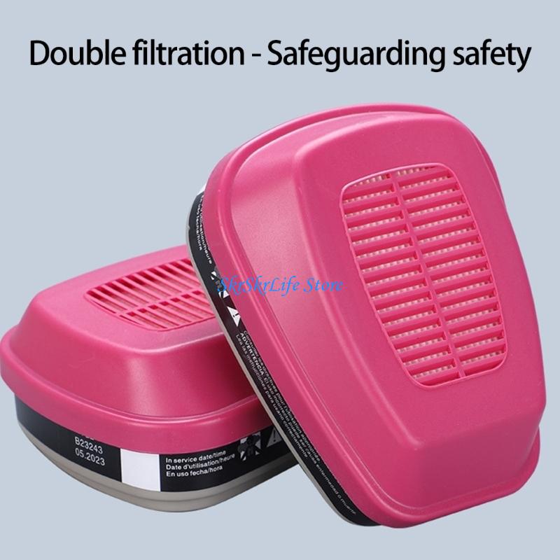 E65E Penutup Wajah Silikon Mas - Woodworking Respirator ulasan dan harga