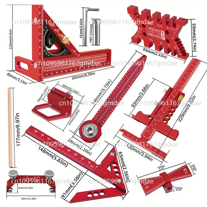 Kit Alat Ukur Pertukangan Kayu - Woodworking Free Plans ulasan dan harga