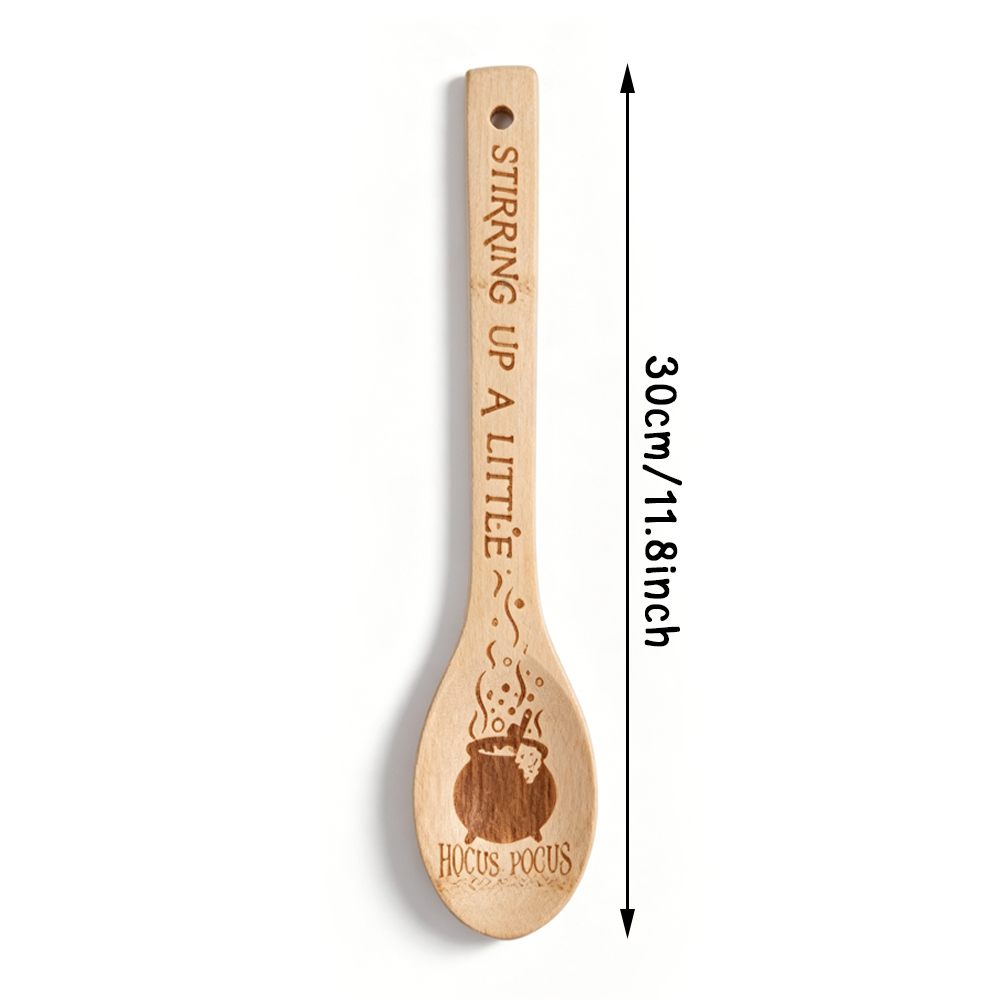 Sendok Bambu Berukir Hocus Poc - Woodworking School ulasan dan harga