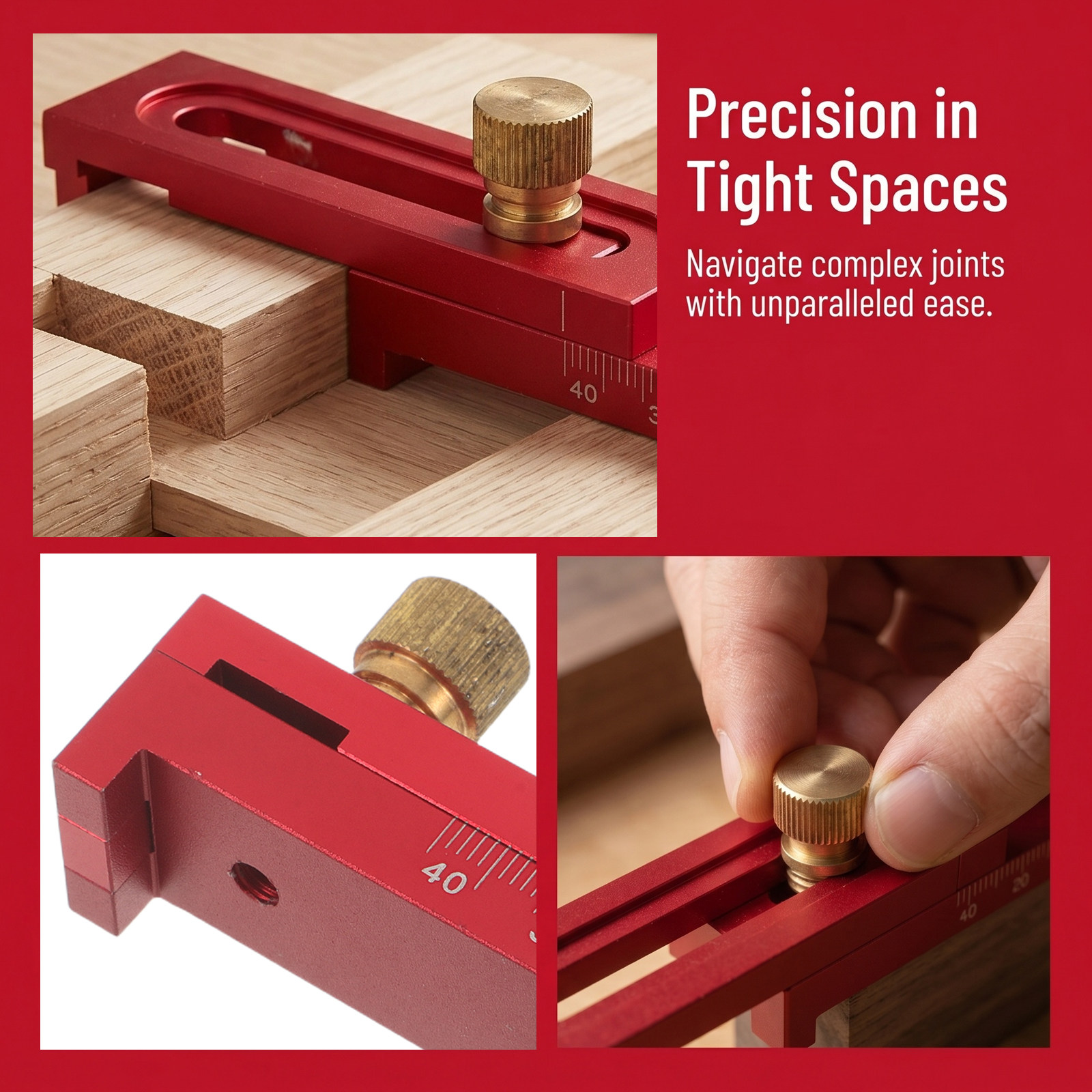 Penggaris Pengukur Pertukangan - Woodworking Carpenter ulasan dan harga