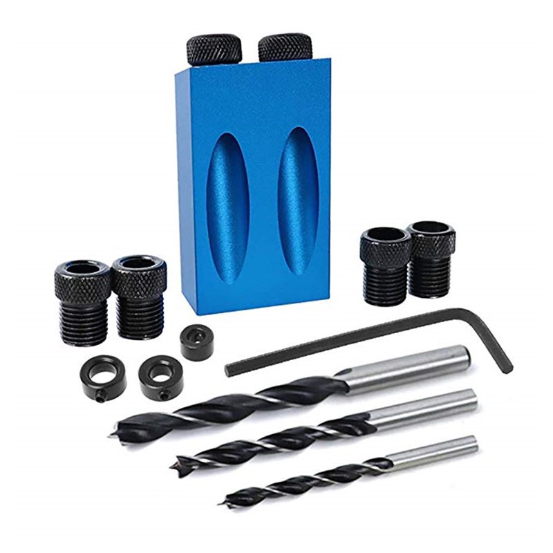 7 buah Set alat bor pekerjaan  - Woodworking Hacks ulasan dan harga