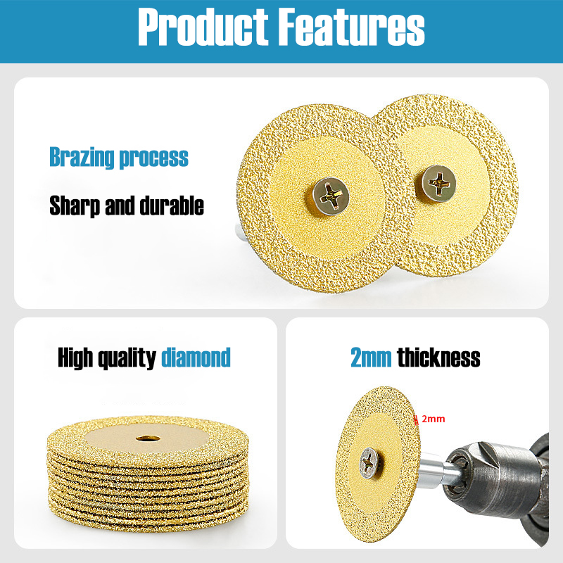 Mata Gergaji Berlian 40mm M10  - Woodworking Electric Saw ulasan dan harga