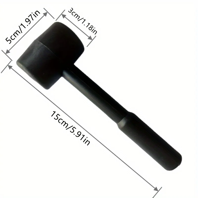 Palu karet hitam - alat tahan  - Woodworking Gift Ideas ulasan dan harga