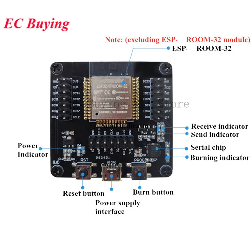 ESP8266 ESP-WROOM-32 Papan Pen - Woodworking Hacks ulasan dan harga