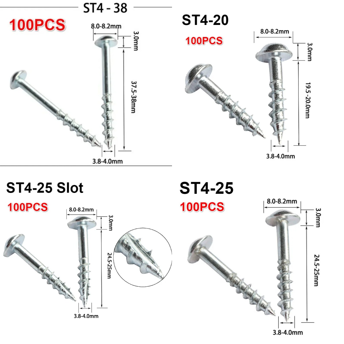 100 pcs Sekrup Phillips Khusus - Woodworking Hacks ulasan dan harga