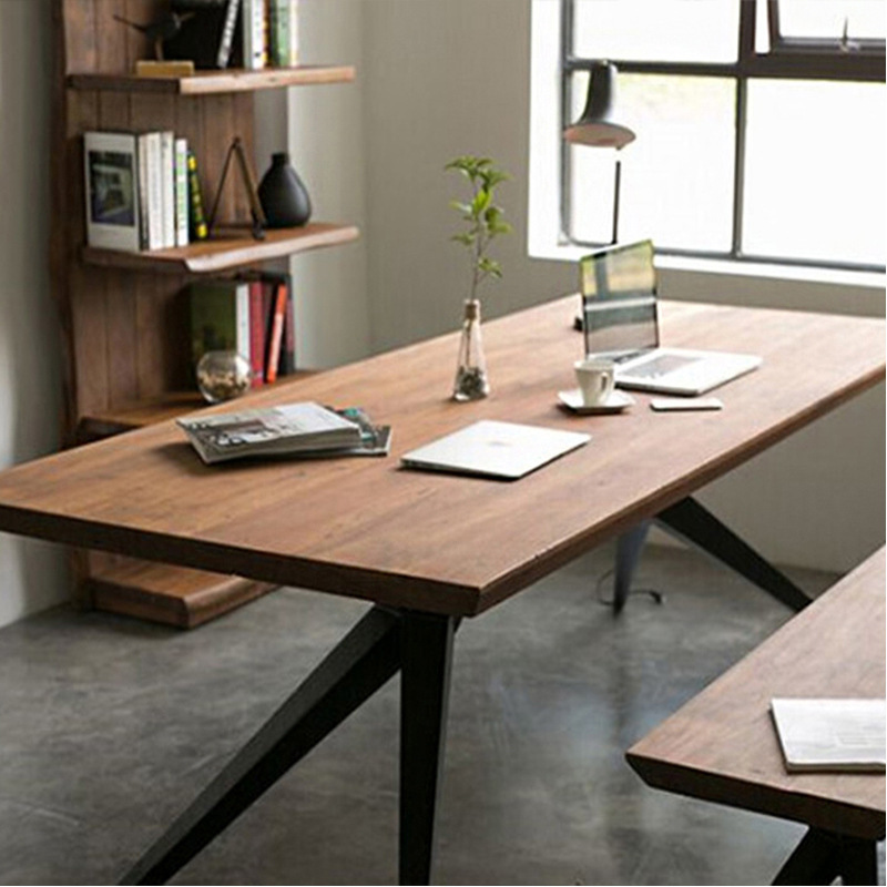 Meja Kerja Kayu Solid Nordic 2 - Woodworking Desk Chair ulasan dan harga