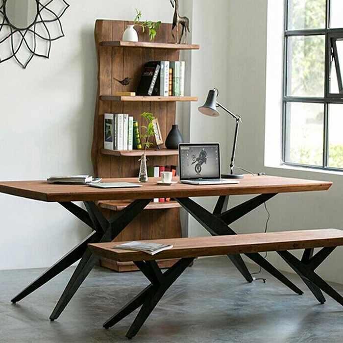Meja Kerja Kayu Solid Nordic 2 - Woodworking Desk Chair ulasan dan harga