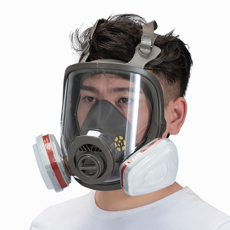 Masker Respirator Full Face de - Woodworking Respirator ulasan dan harga