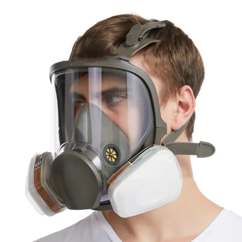 Masker Gas Ukuran Besar 6800 R - Woodworking Respirator ulasan dan harga