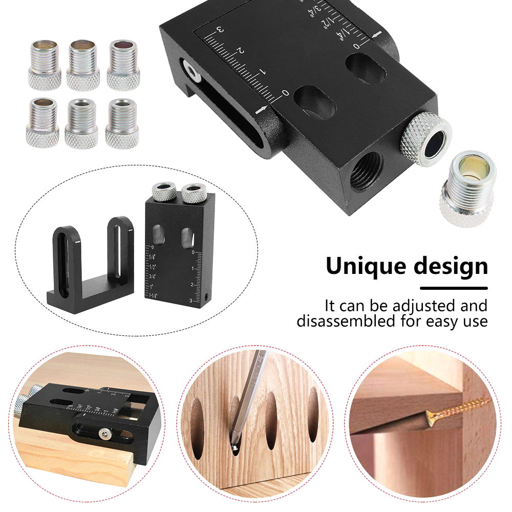 Kit Jig Lubang Saku Panduan Bo - Woodworking Hacks ulasan dan harga