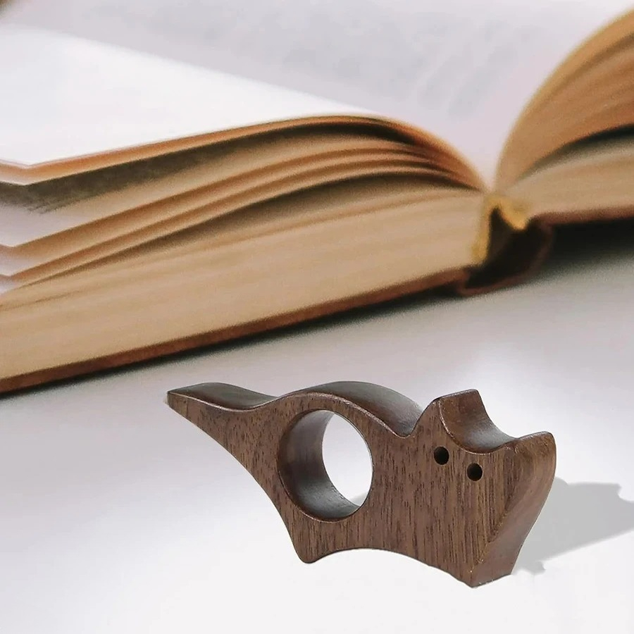 Penanda Buku Kayu untuk Kucing - Woodworking School ulasan dan harga