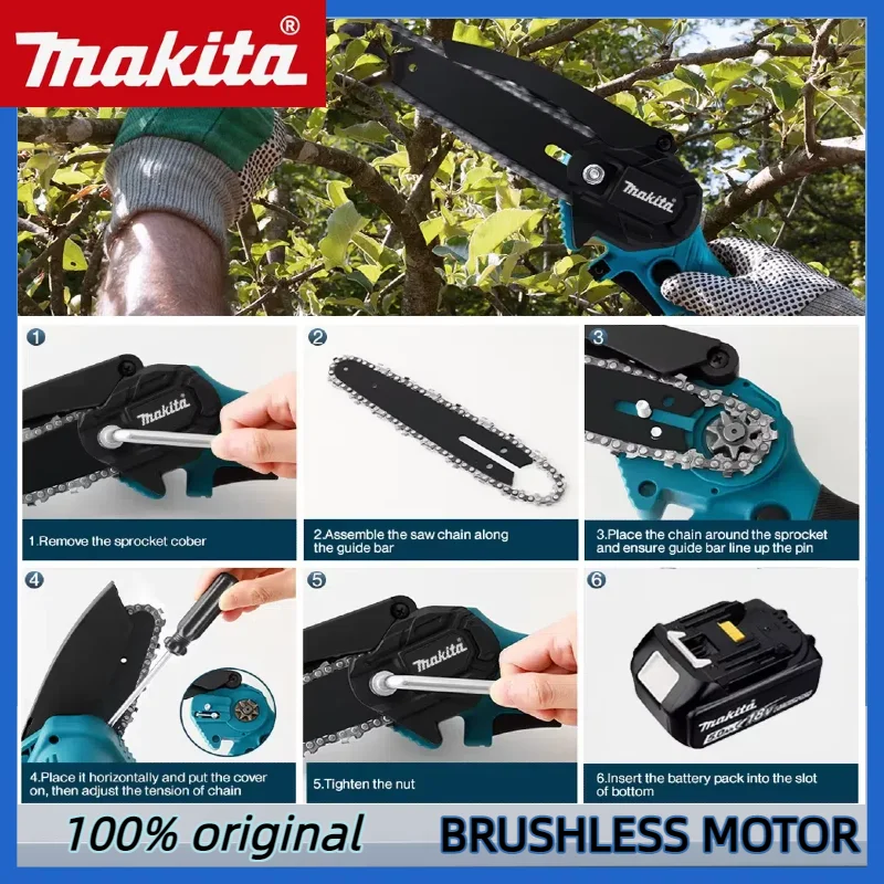 Gergaji Rantai Makita 6 Inci G - Woodworking Electric Saw ulasan dan harga
