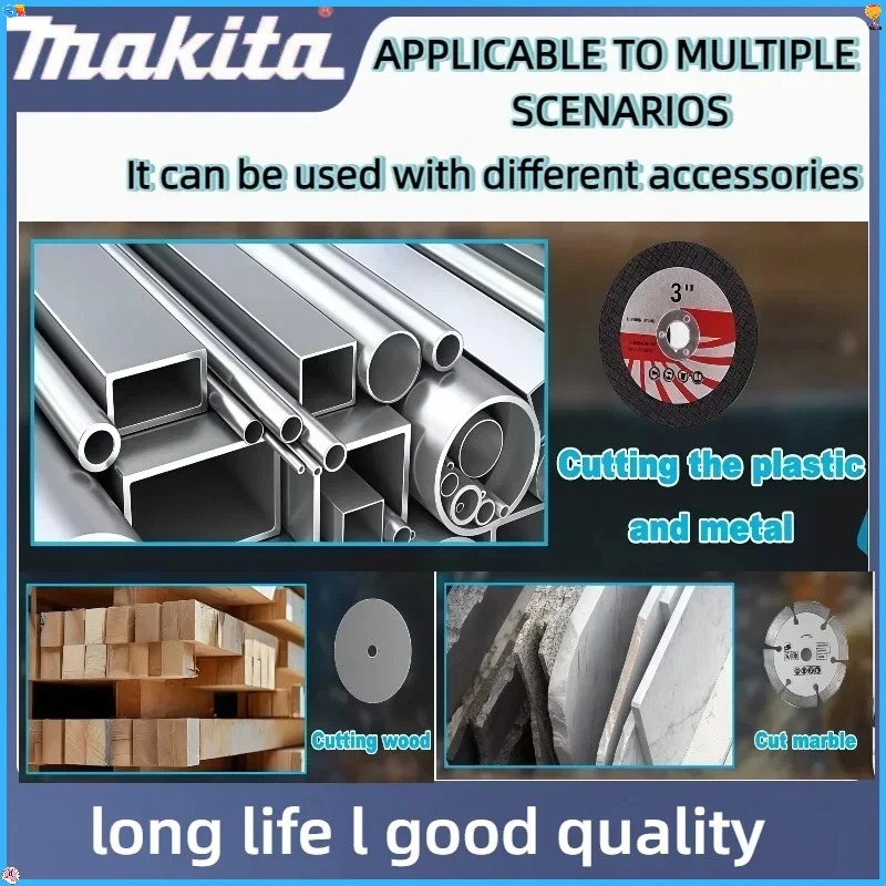 Gerinda Sudut Tanpa Kabel Maki - Woodworking Electric Saw ulasan dan harga