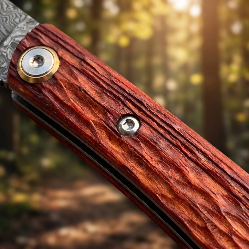 Pisau Lipat Baja Damaskus Taha - Woodworking Gift Ideas ulasan dan harga